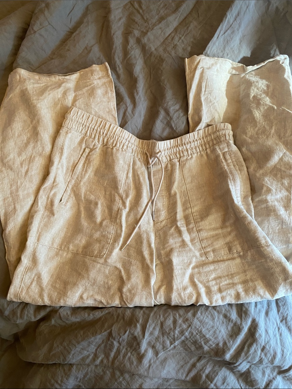 Athleta Linen Retreat Pant Size Large